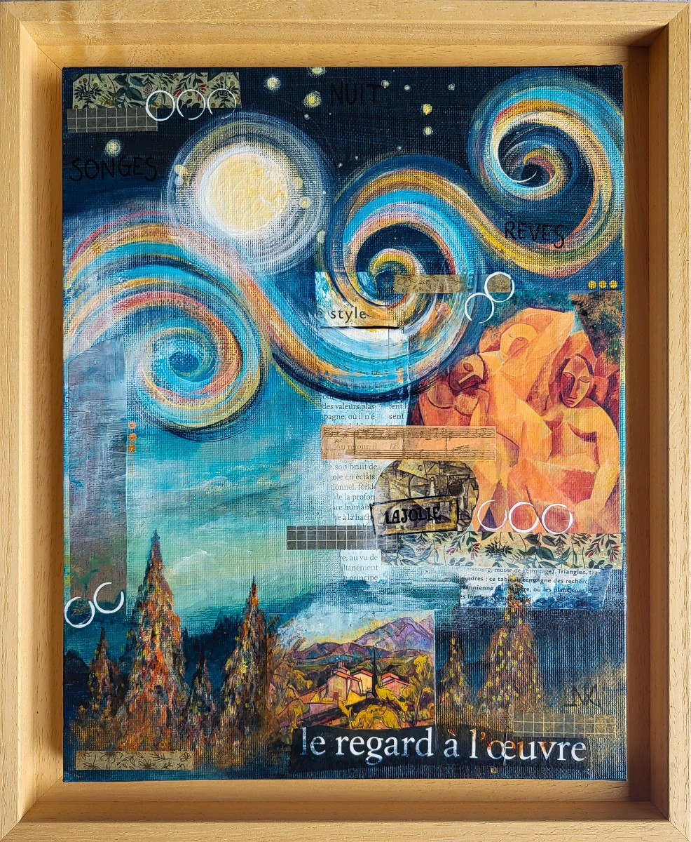 Nuit à la campagne, de Helena Monniello The Art Cycle