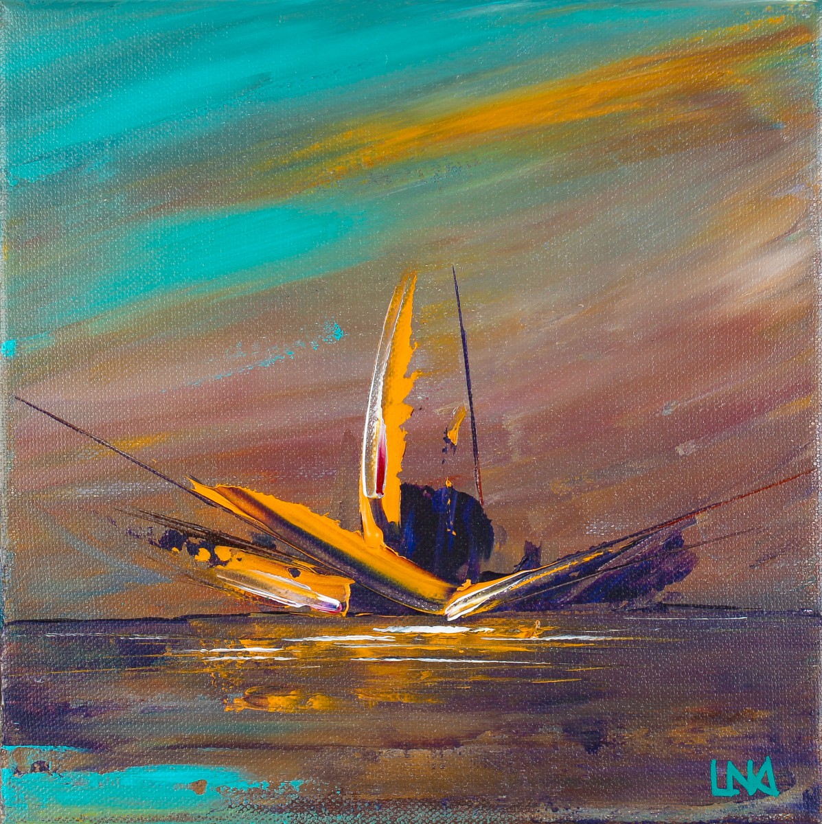 Reflets marins, de Helena Monniello The Art Cycle