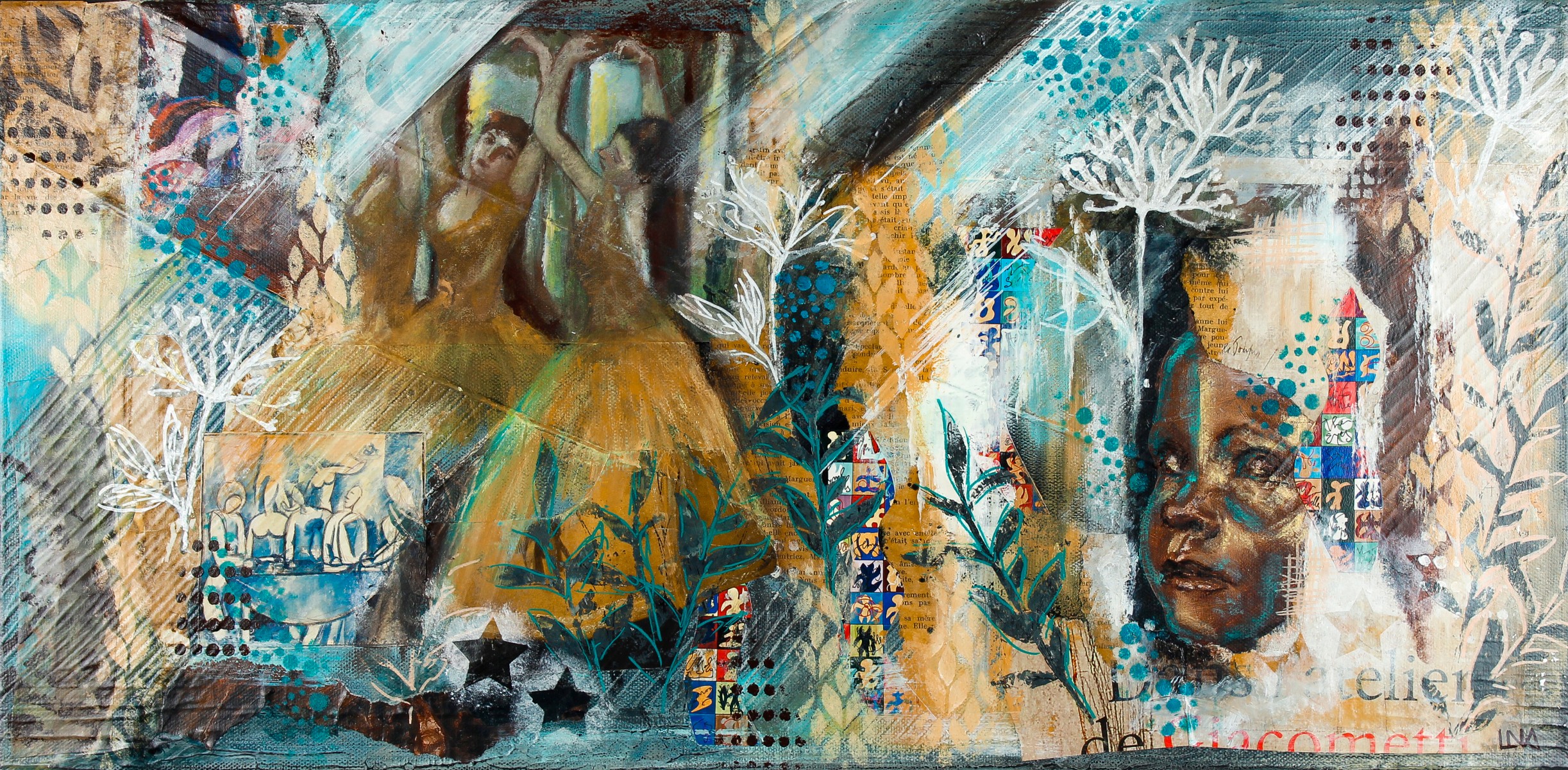 Suivre ses rêves, de Helena Monniello The Art Cycle
