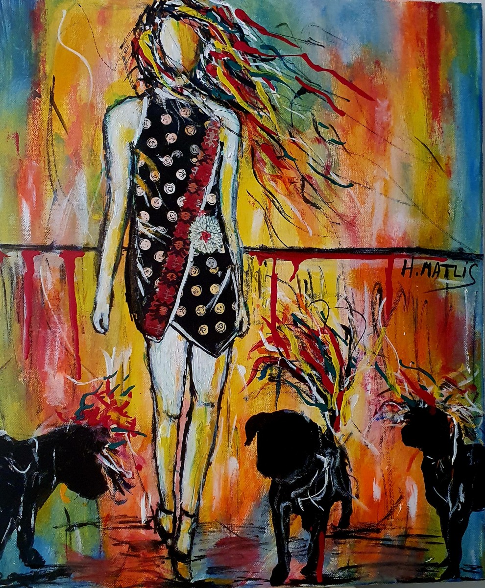 Ballade entre amis, de Helene Matlis The Art Cycle