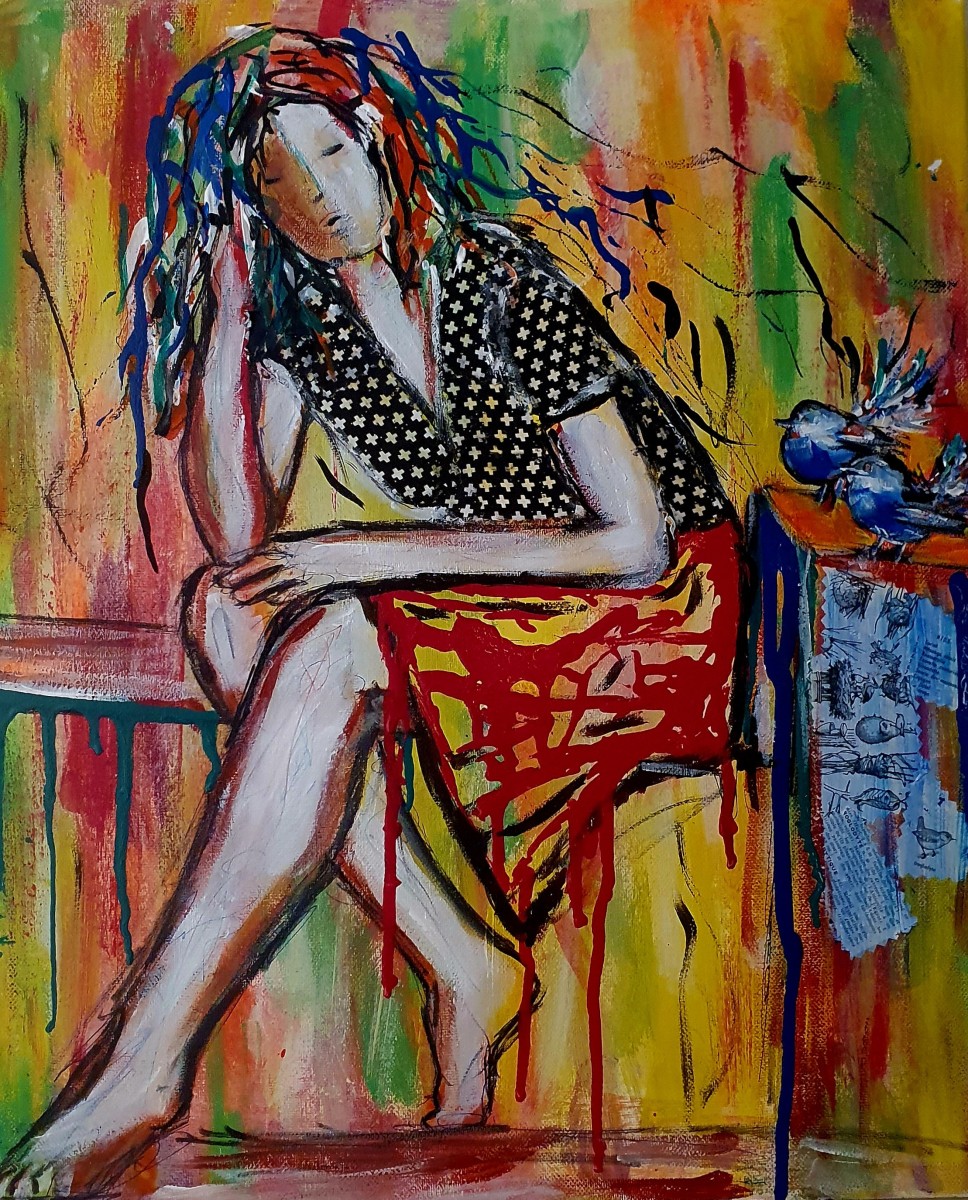 Bavardages, de Helene Matlis The Art Cycle