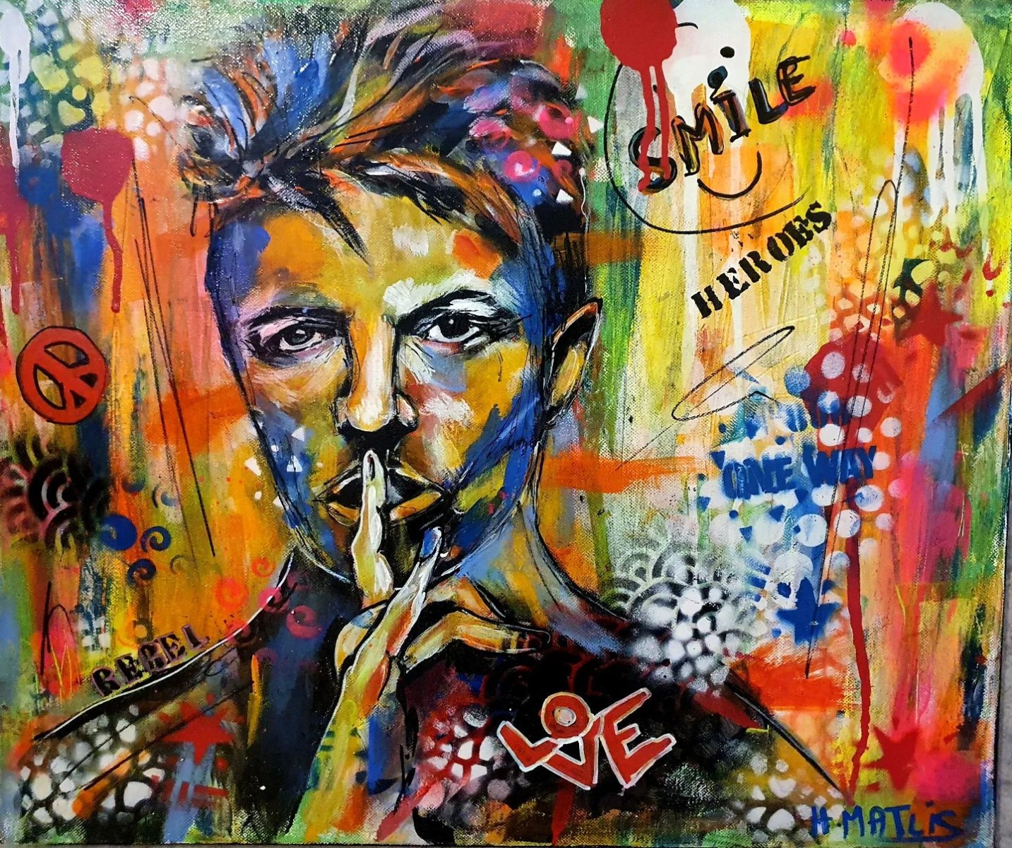 David the rebel, de Helene Matlis The Art Cycle