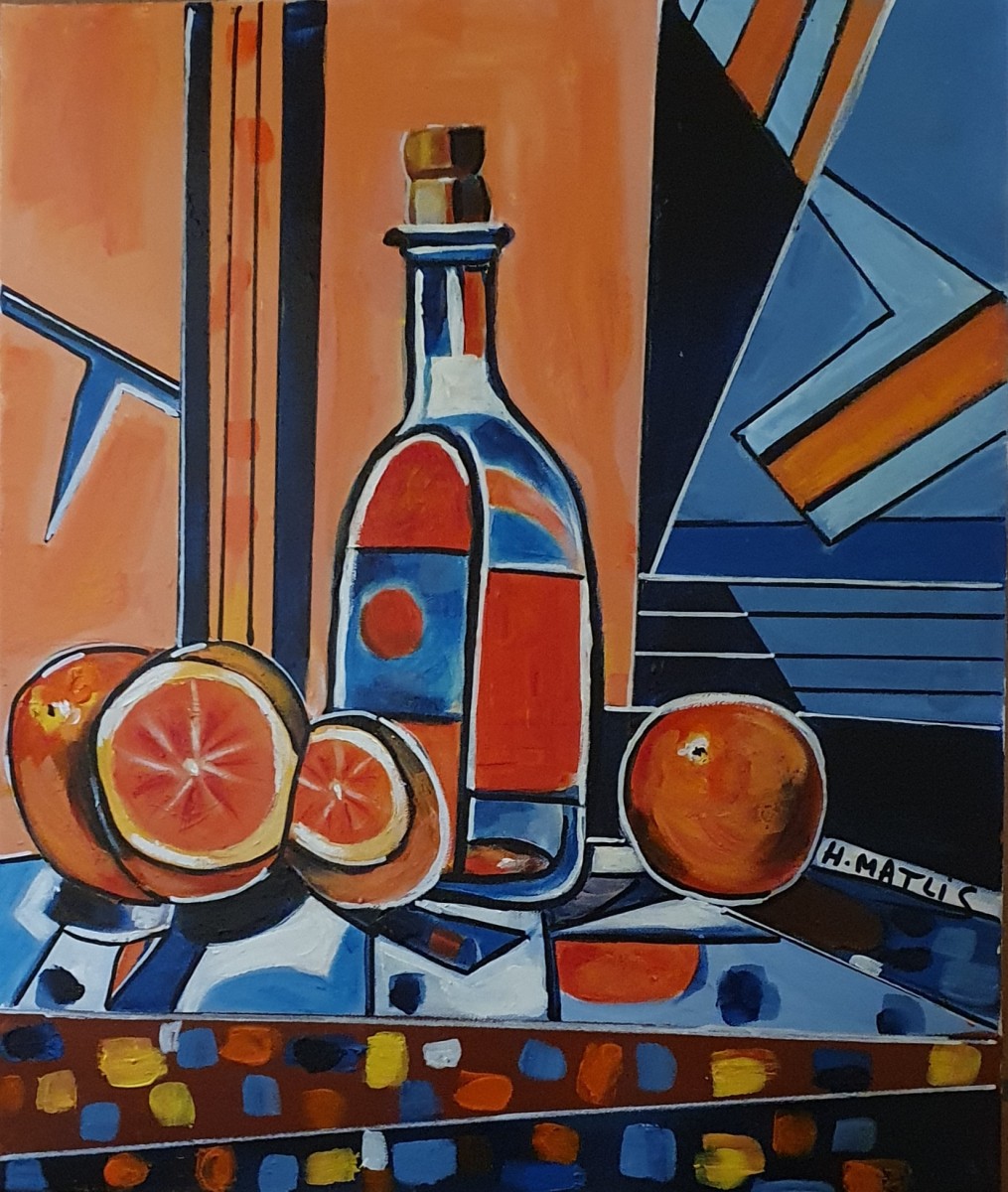 Douceur d Oranges Ameres, de Helene Matlis The Art Cycle