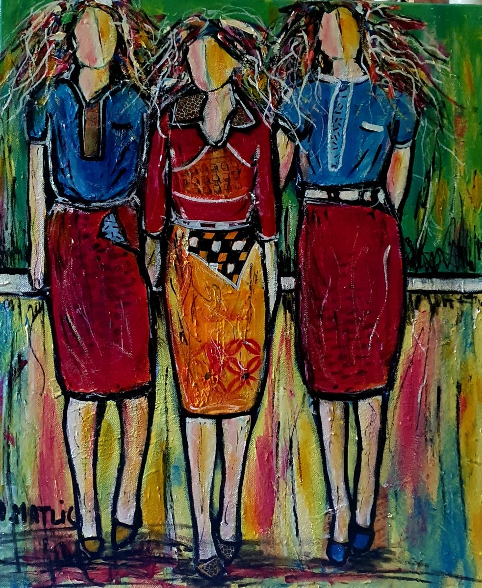 Les trois soeurs, de Helene Matlis The Art Cycle