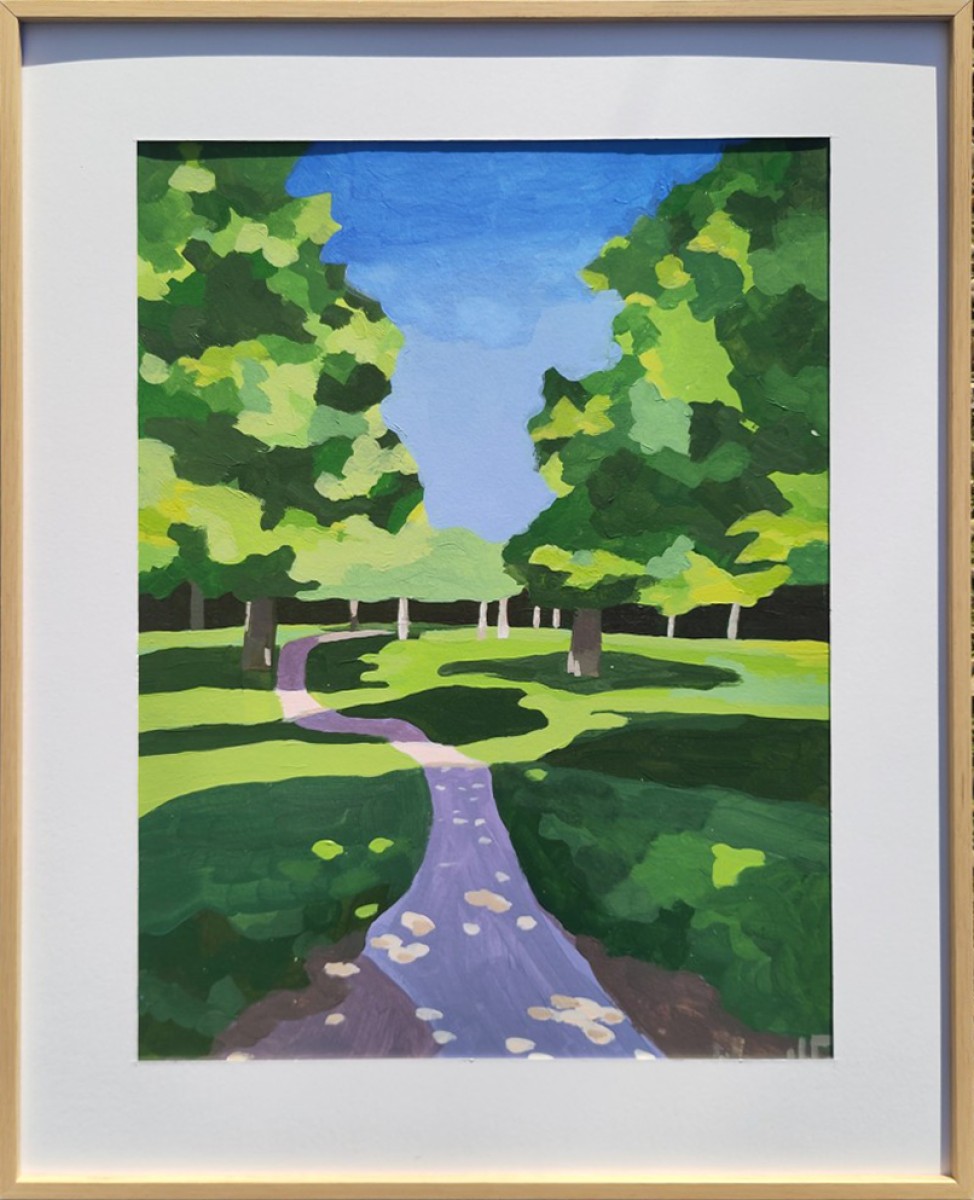 Le Bois 2, de HF Paintings The Art Cycle