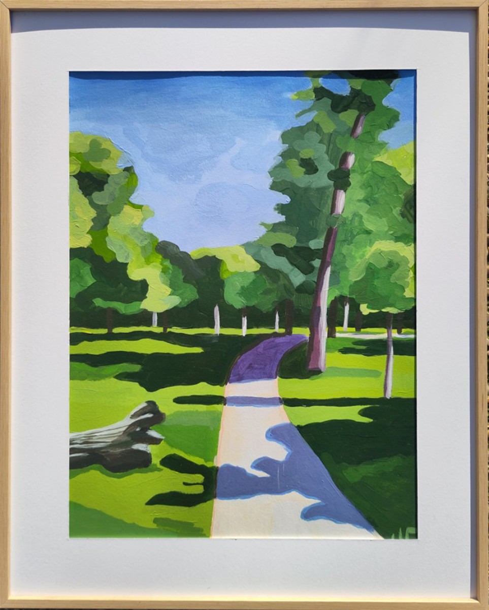 Le Bois I, de HF Paintings The Art Cycle