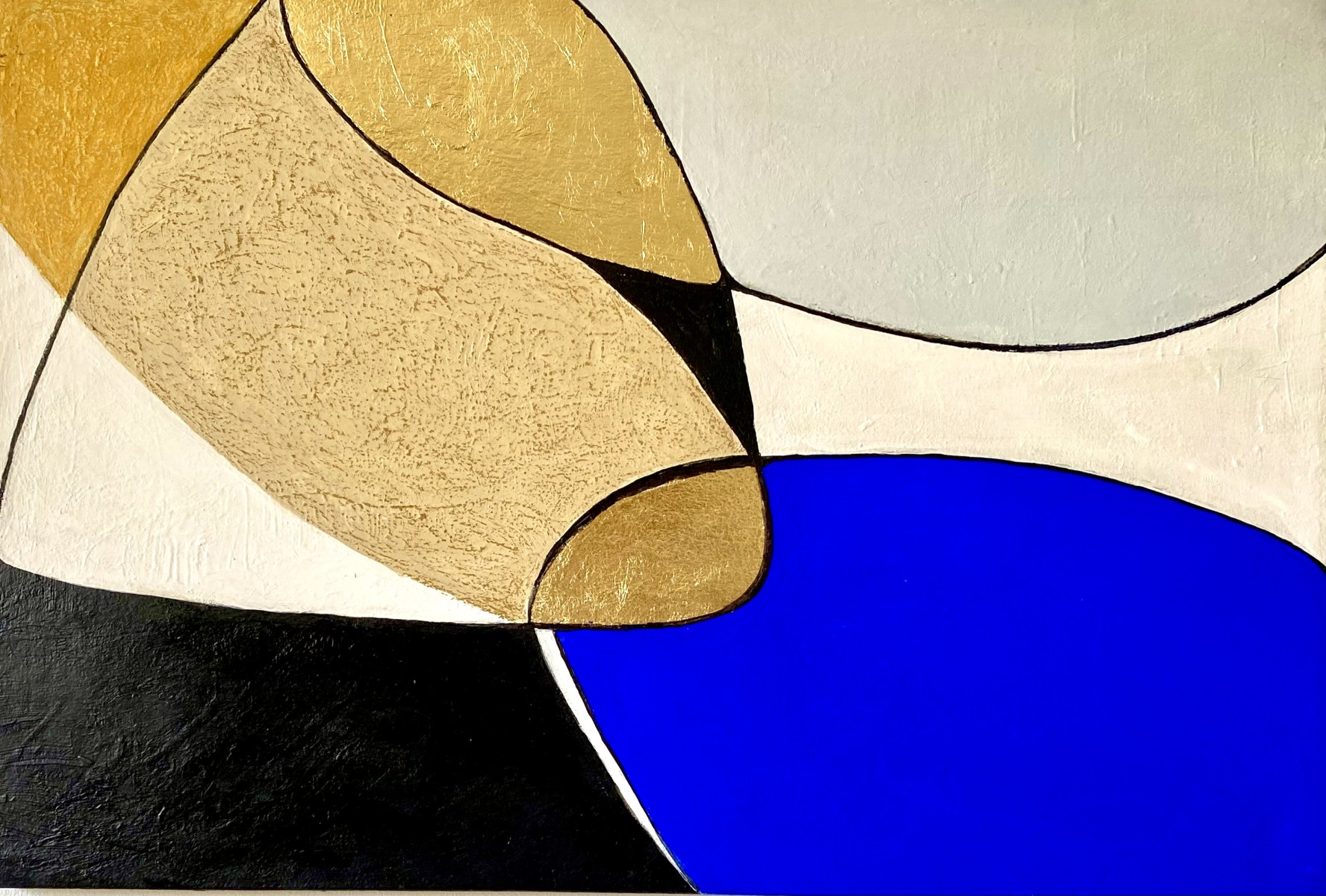 Entrelacs Peinture Contemporaine, de Hiam Demeulenaere The Art Cycle