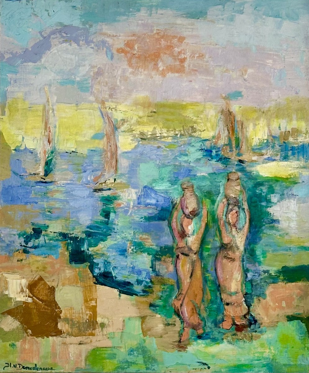 Porteuses d'eau - Égypte, de Hiam Demeulenaere The Art Cycle