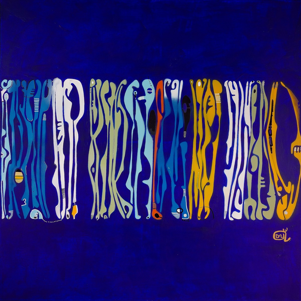 Aéroglyphe 7, de Isabelle Dominjon The Art Cycle