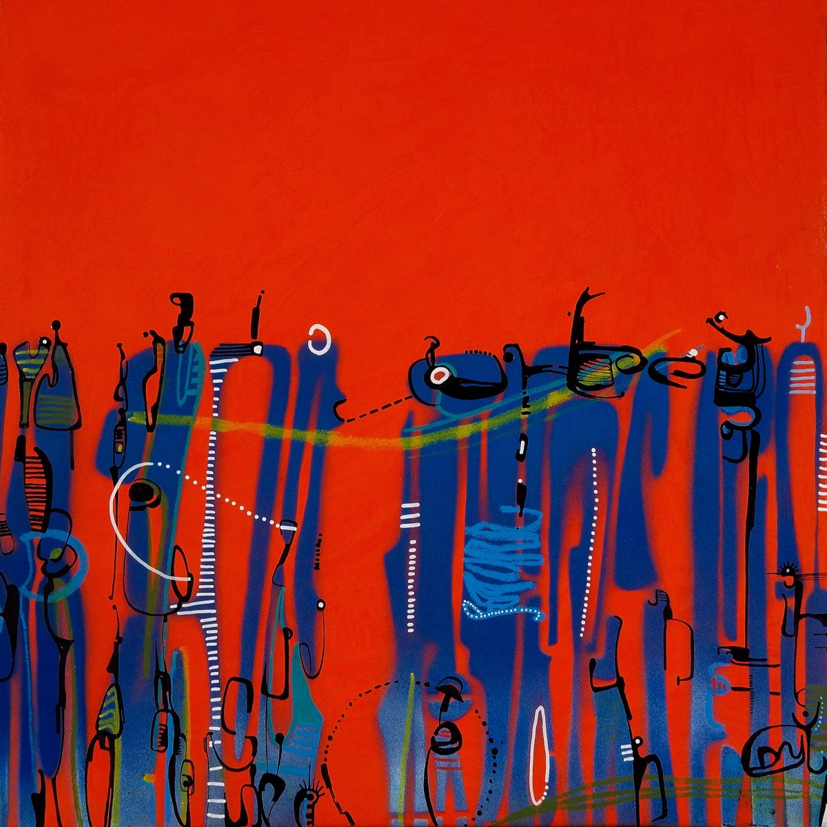 Aéroglyphe 8, de Isabelle Dominjon The Art Cycle