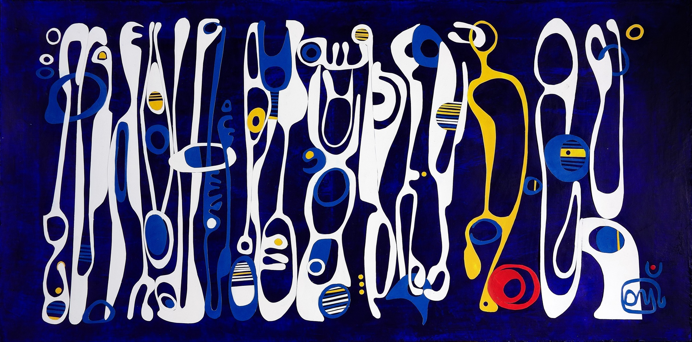 Glyphe 17, de Isabelle Dominjon The Art Cycle