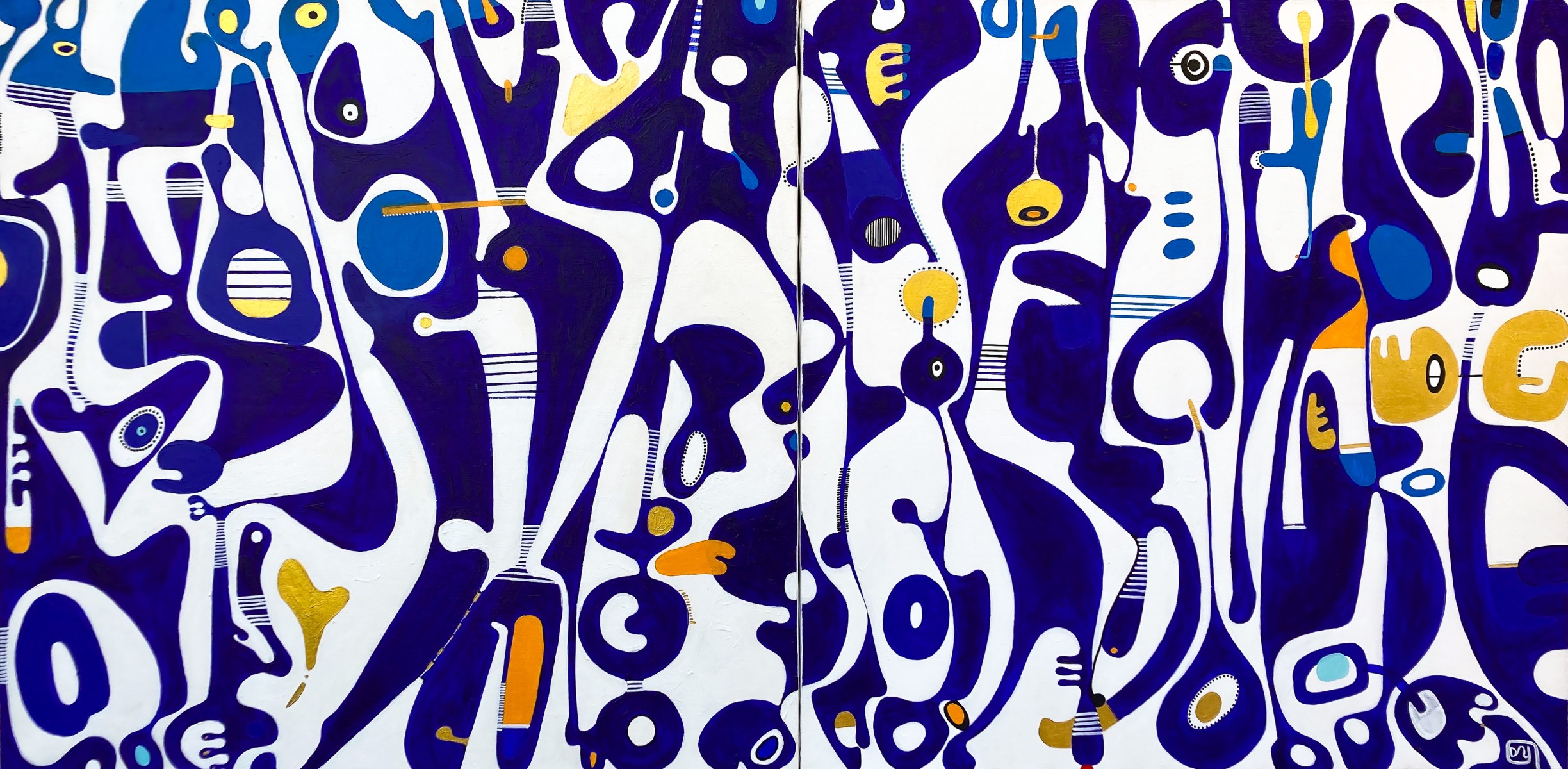 Glyphe 20, de Isabelle Dominjon The Art Cycle