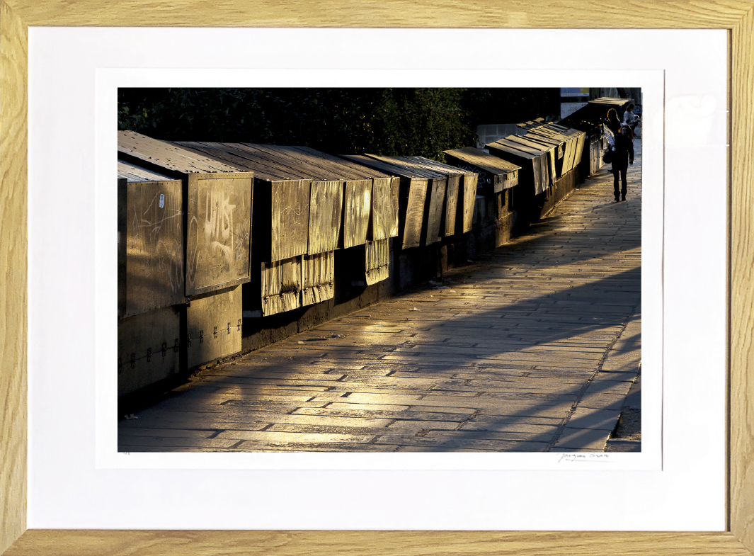 Bouquinistes sur le quai de la Mégisserie, de Jacques Bravo The Art Cycle