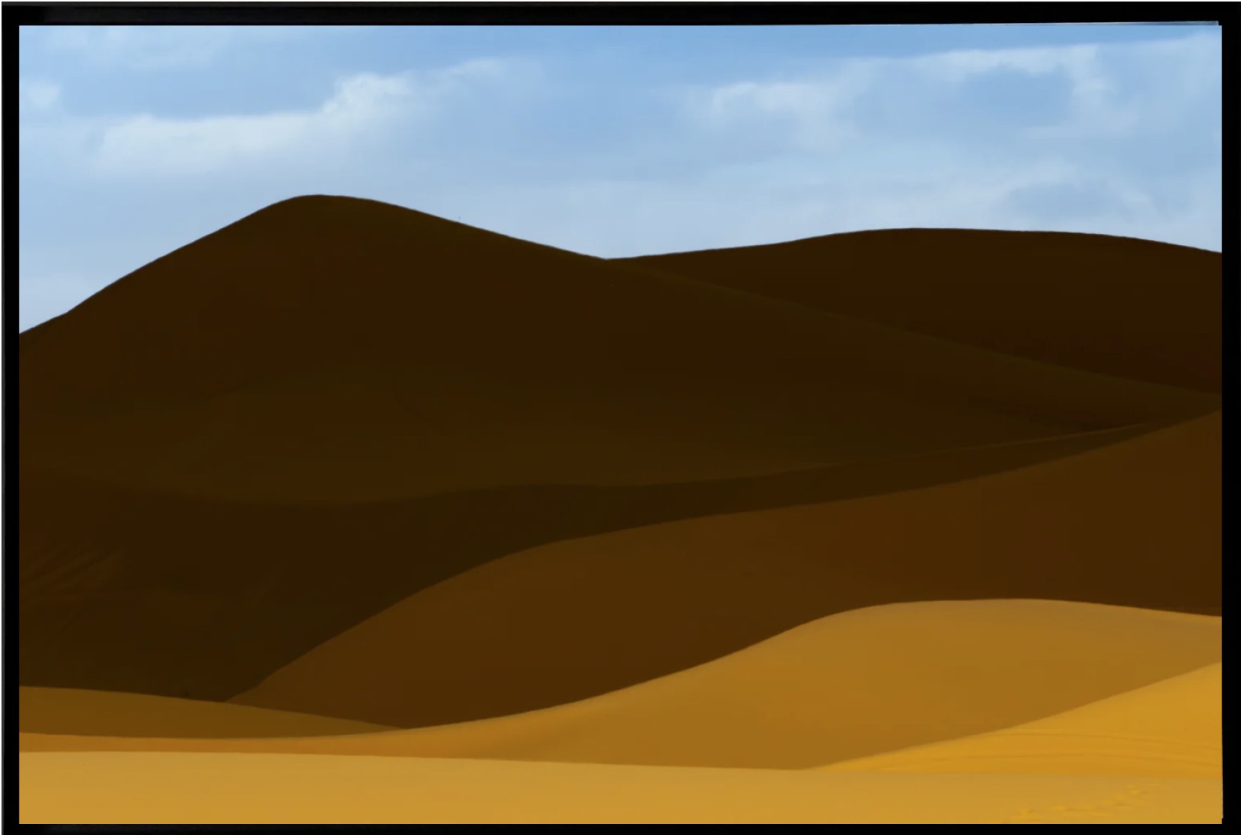 Dunes du désert de Merzouga au Maroc 2, de Jacques Bravo The Art Cycle