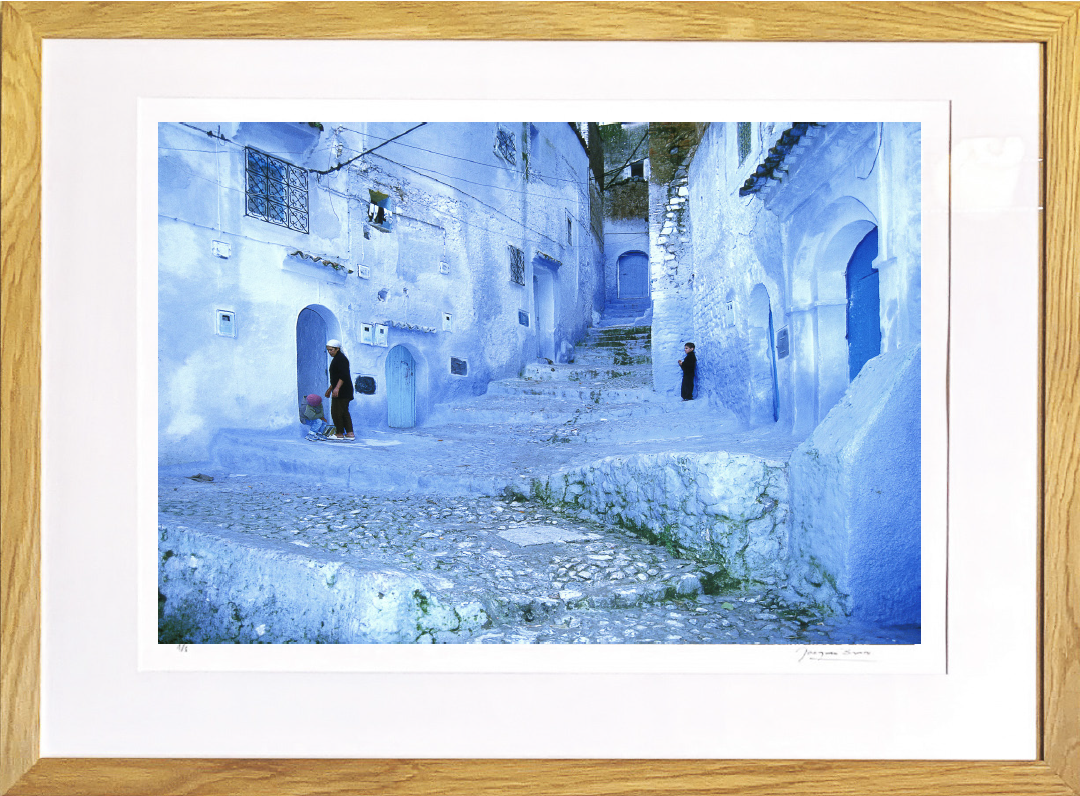 Ruelle de Chefchaouen, de Jacques Bravo The Art Cycle