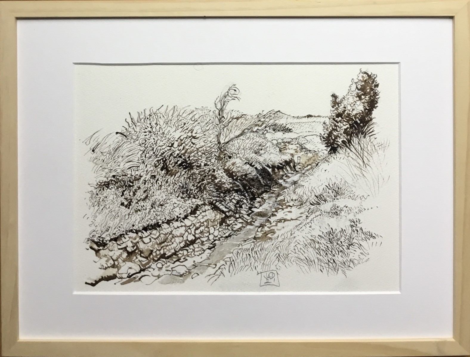 Petit ru cheminant, de Jad The Art Cycle