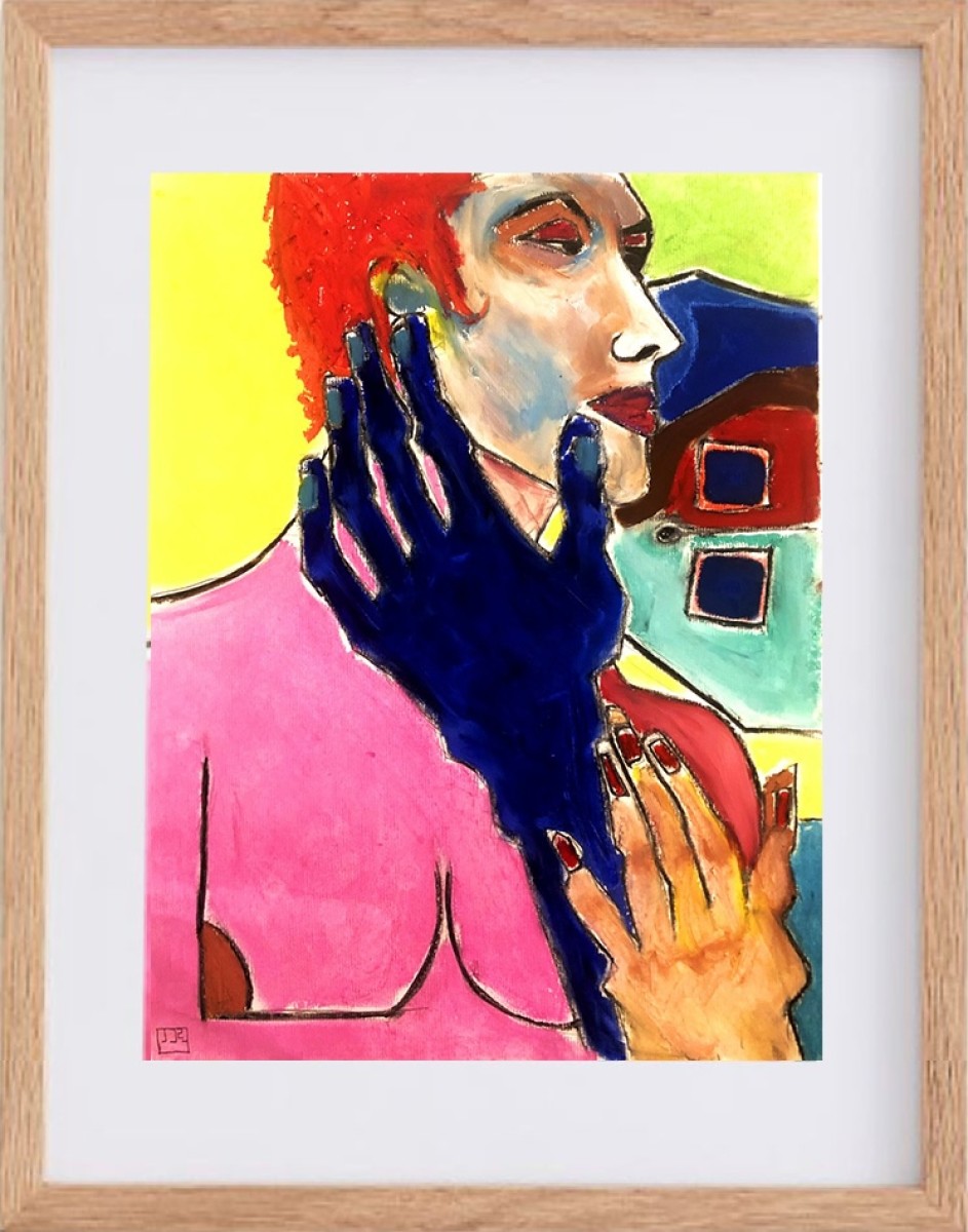 Main Bleue, de JC The Art Cycle