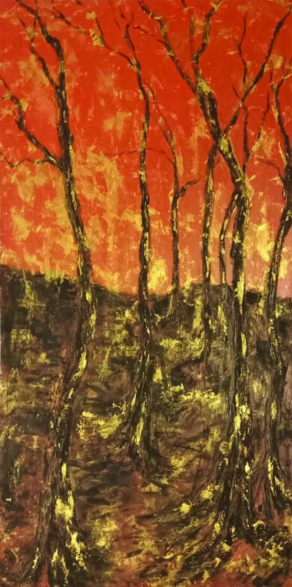 Danse des arbres 3, de Jeanne de Guillebon The Art Cycle