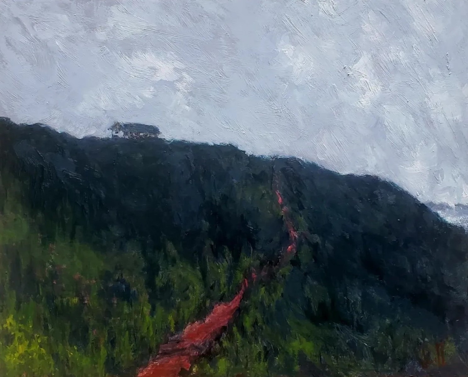 Maison sur la colline, de Jeanne de Guillebon The Art Cycle