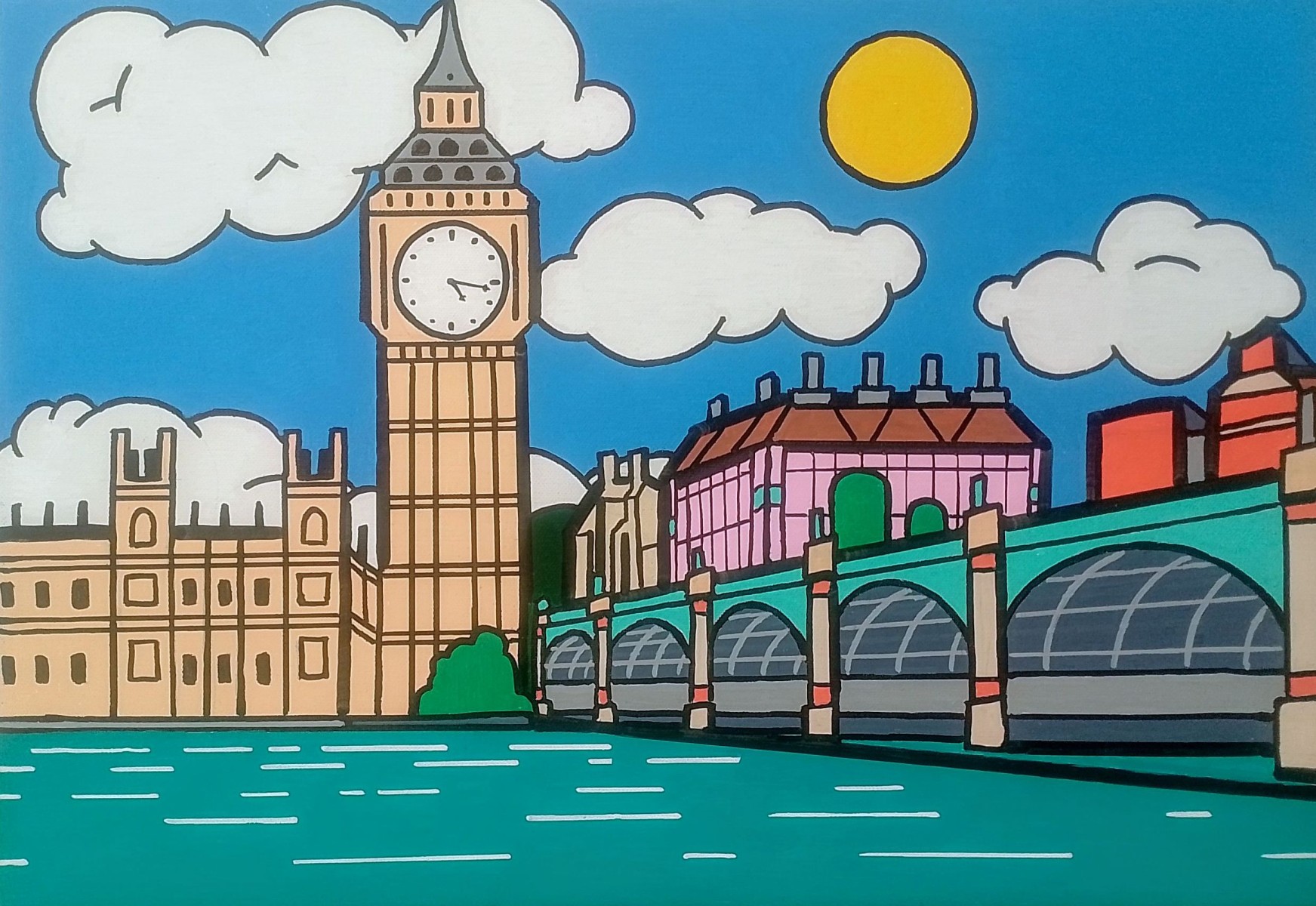 London callin, de Warman The Art Cycle