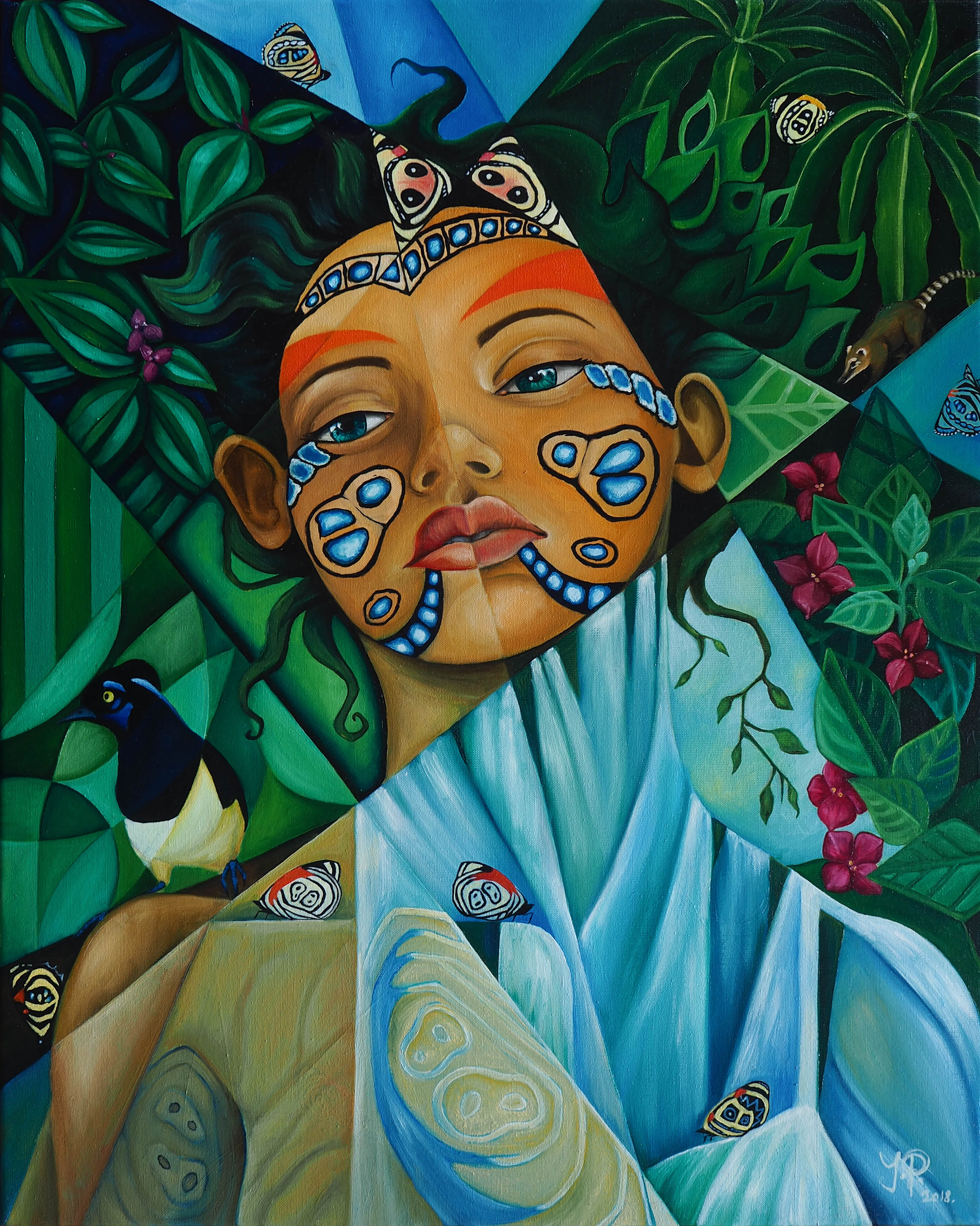 jelenapetkovic iguazu peinture portrait theartcycle photo_principale.jpg The Art Cycle