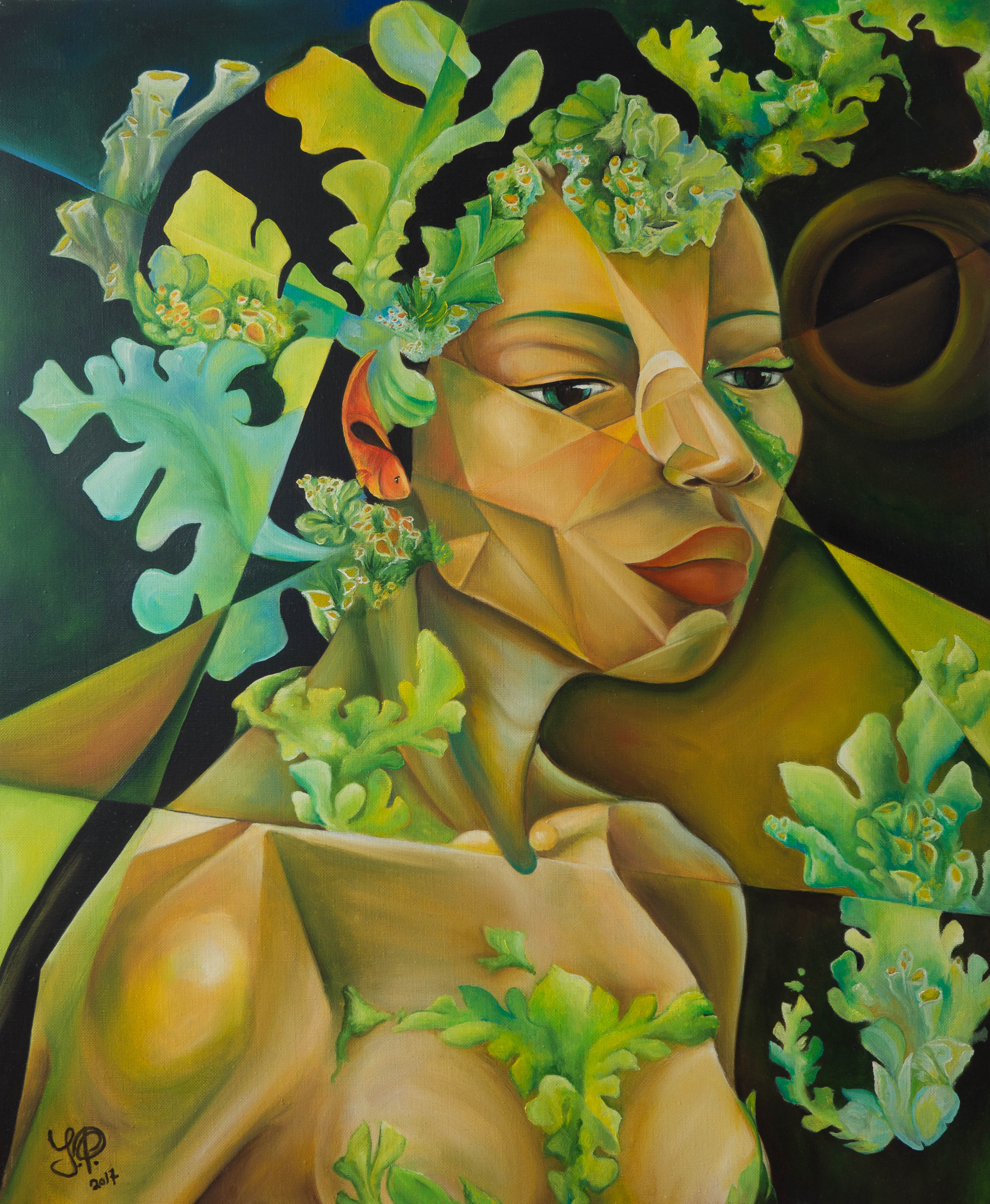 jelenapetkovic tree peinture portrait theartcycle photo_principale.jpg The Art Cycle