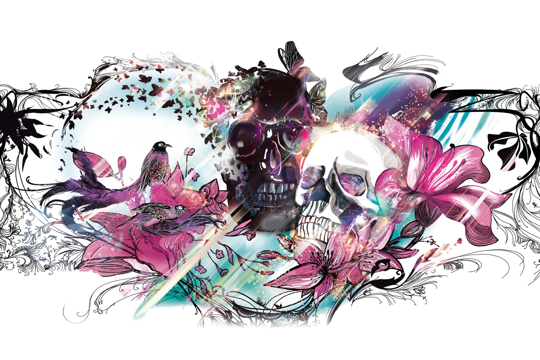 Love skulls, de Asamijess The Art Cycle