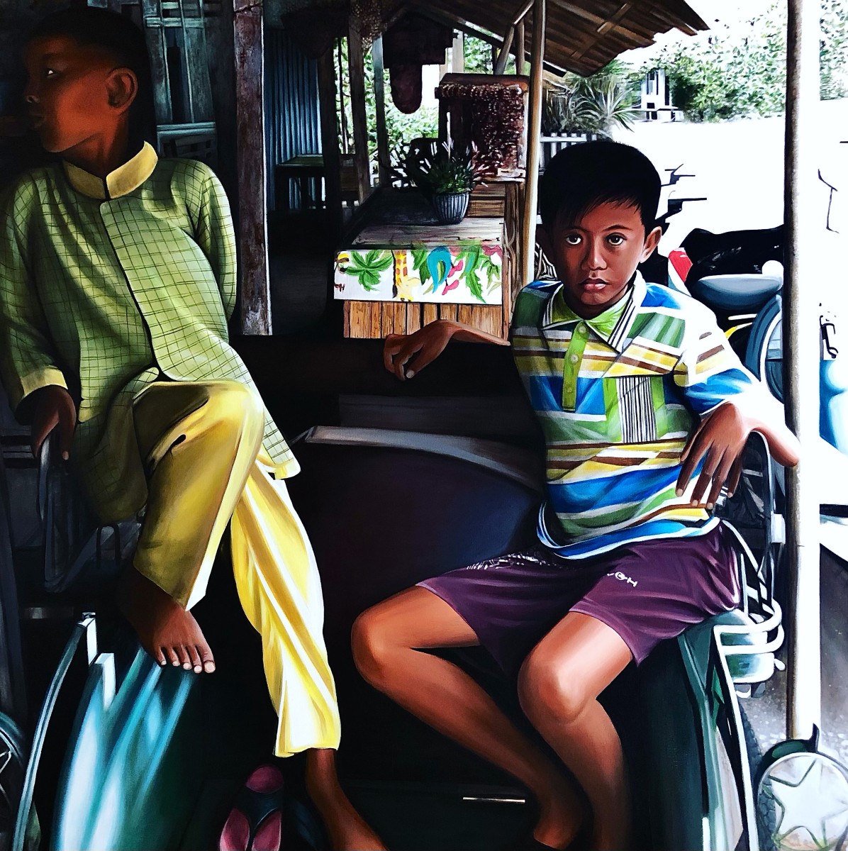 Indonesian, de Ji aime Art The Art Cycle