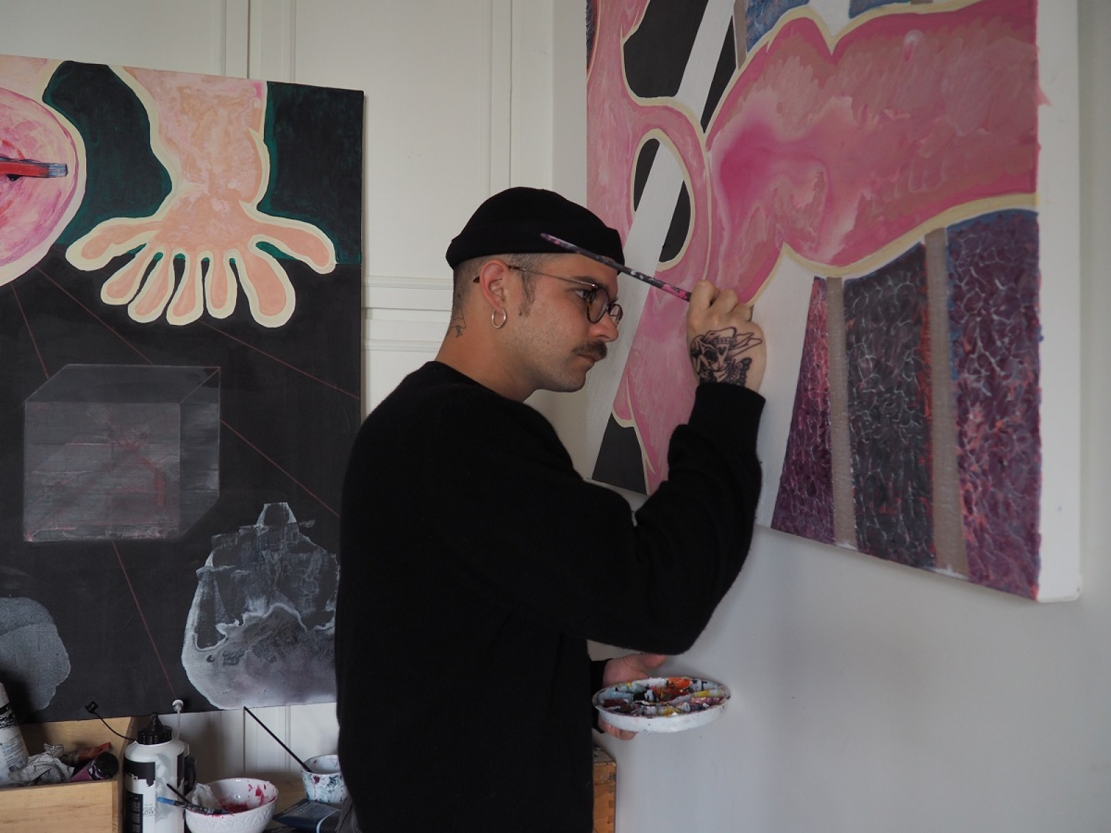 à la rencontre de l'artiste
                     Joseph Apsarah                