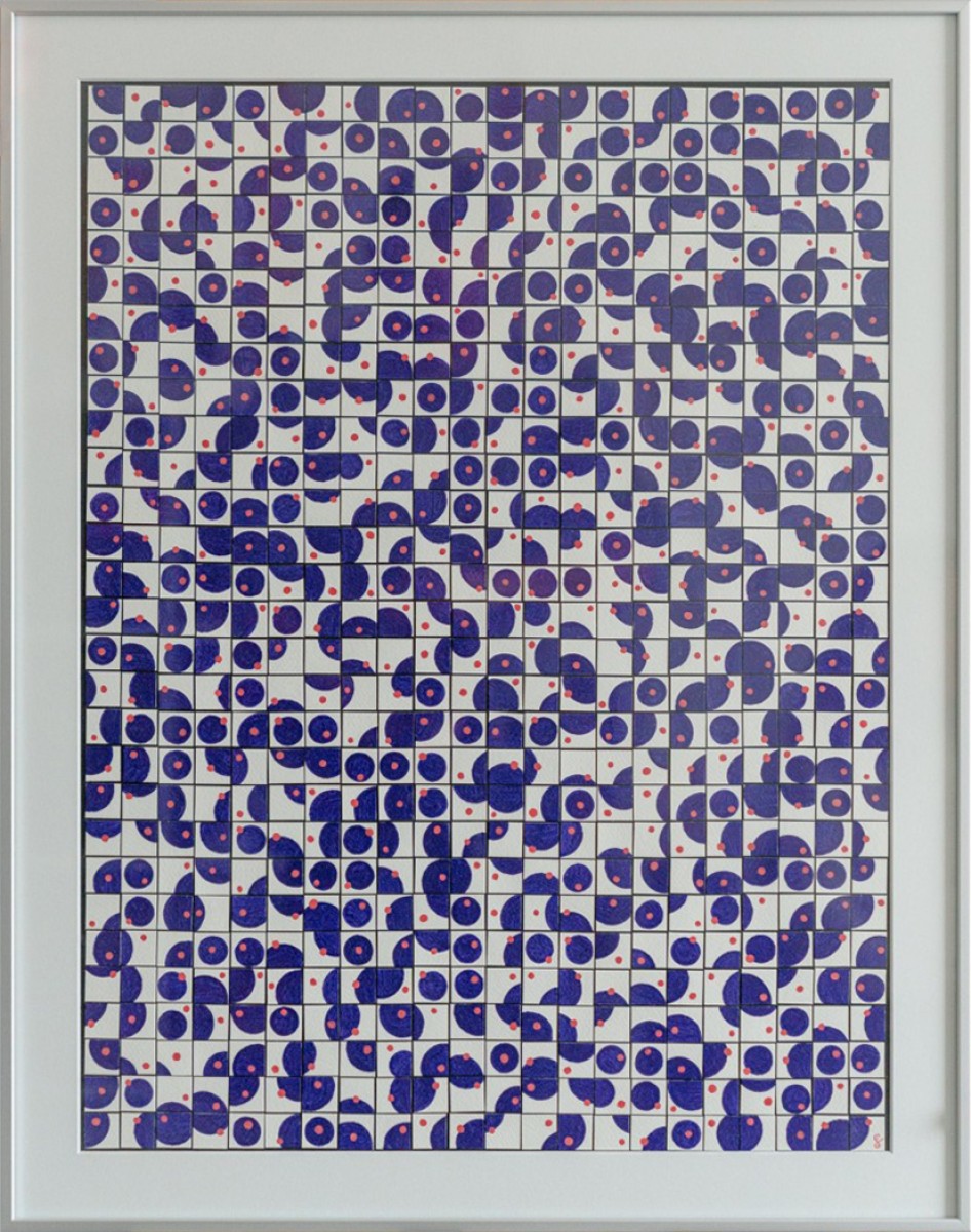 Mouvement bleu, de Julien Gavard The Art Cycle