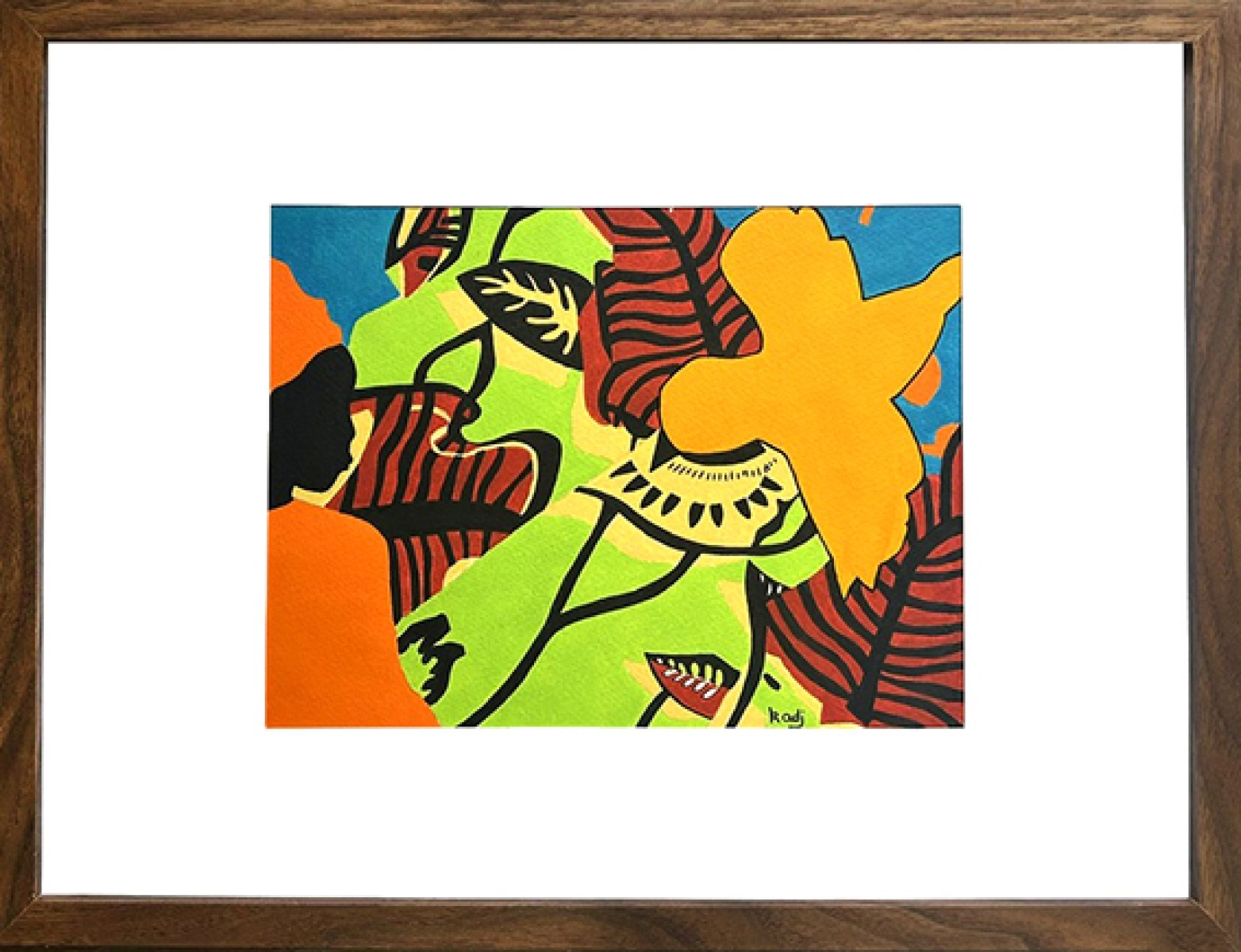 Conversation avec l’oiseau, de Kadjalli The Art Cycle