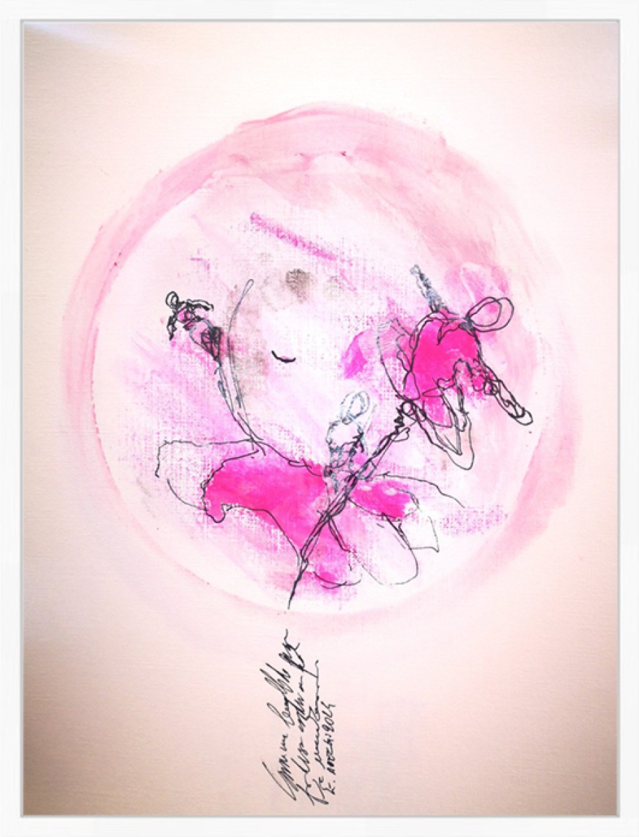 Pensée rose, de Karim Arezki The Art Cycle
