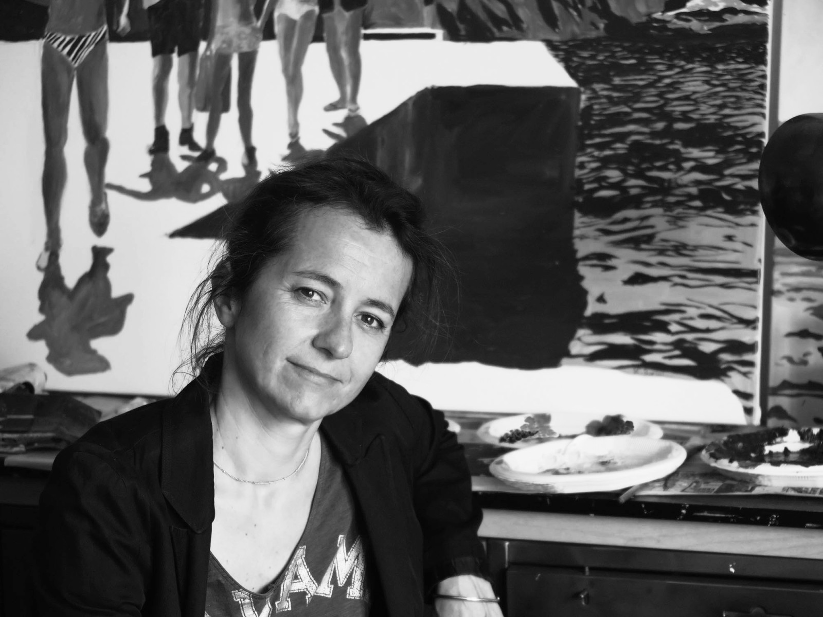 à la rencontre de l'artiste
                     Karine Bartoli                