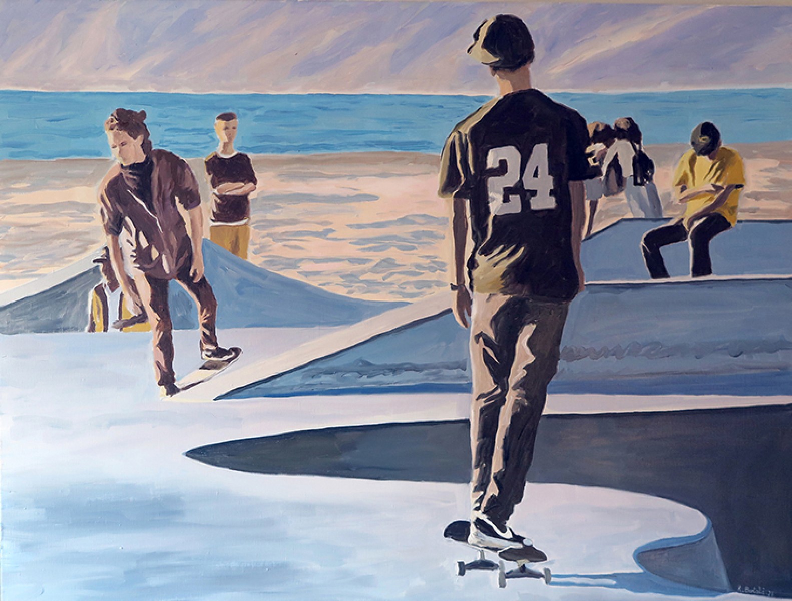 Skater 24, de Karine Bartoli The Art Cycle