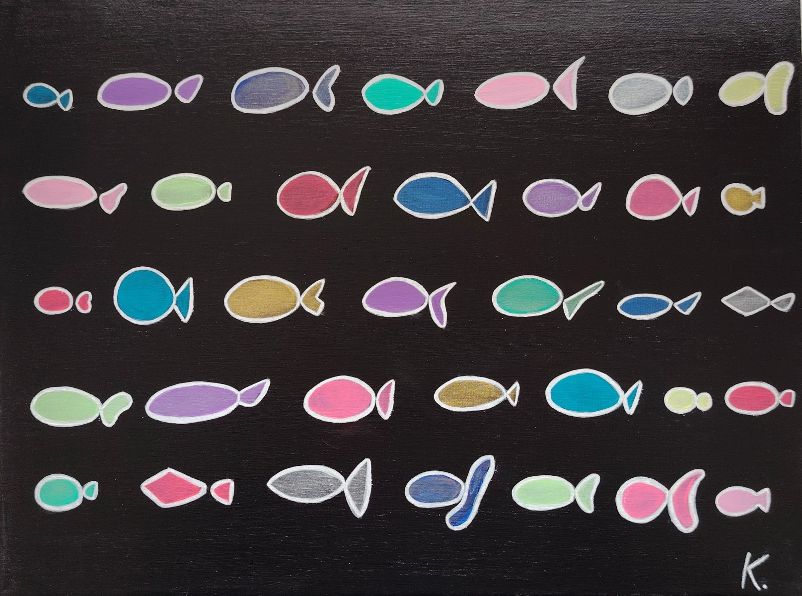 Les poissons, de KOA The Art Cycle