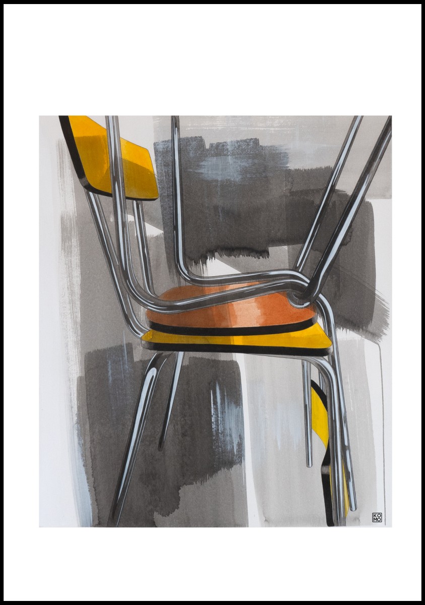Chaises 2, de Komo The Art Cycle