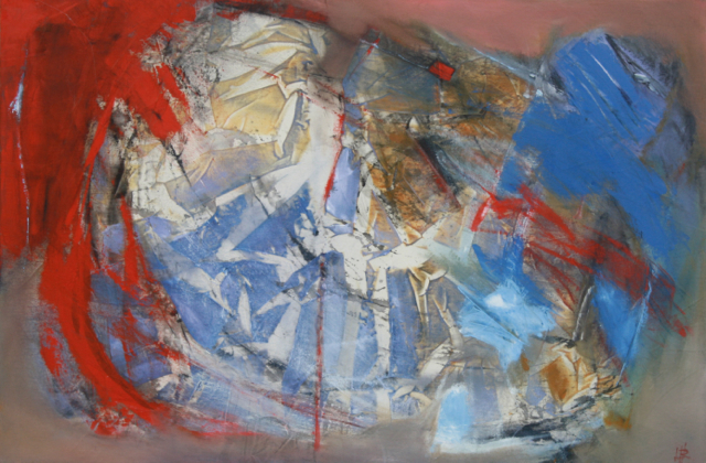 Plissé Rouge, de Laetitia HR The Art Cycle