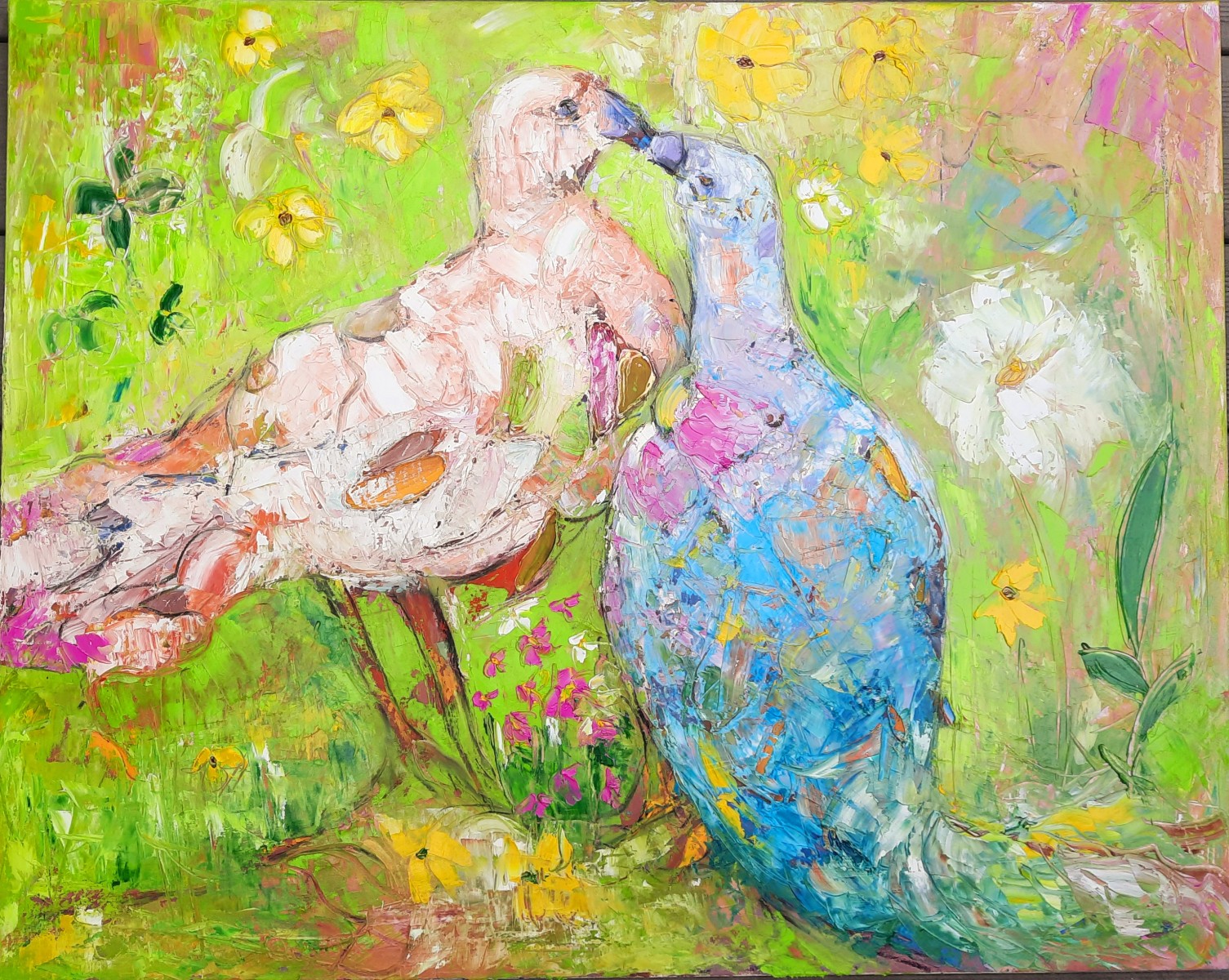 Pigeons Survolent Paris, de Land The Art Cycle