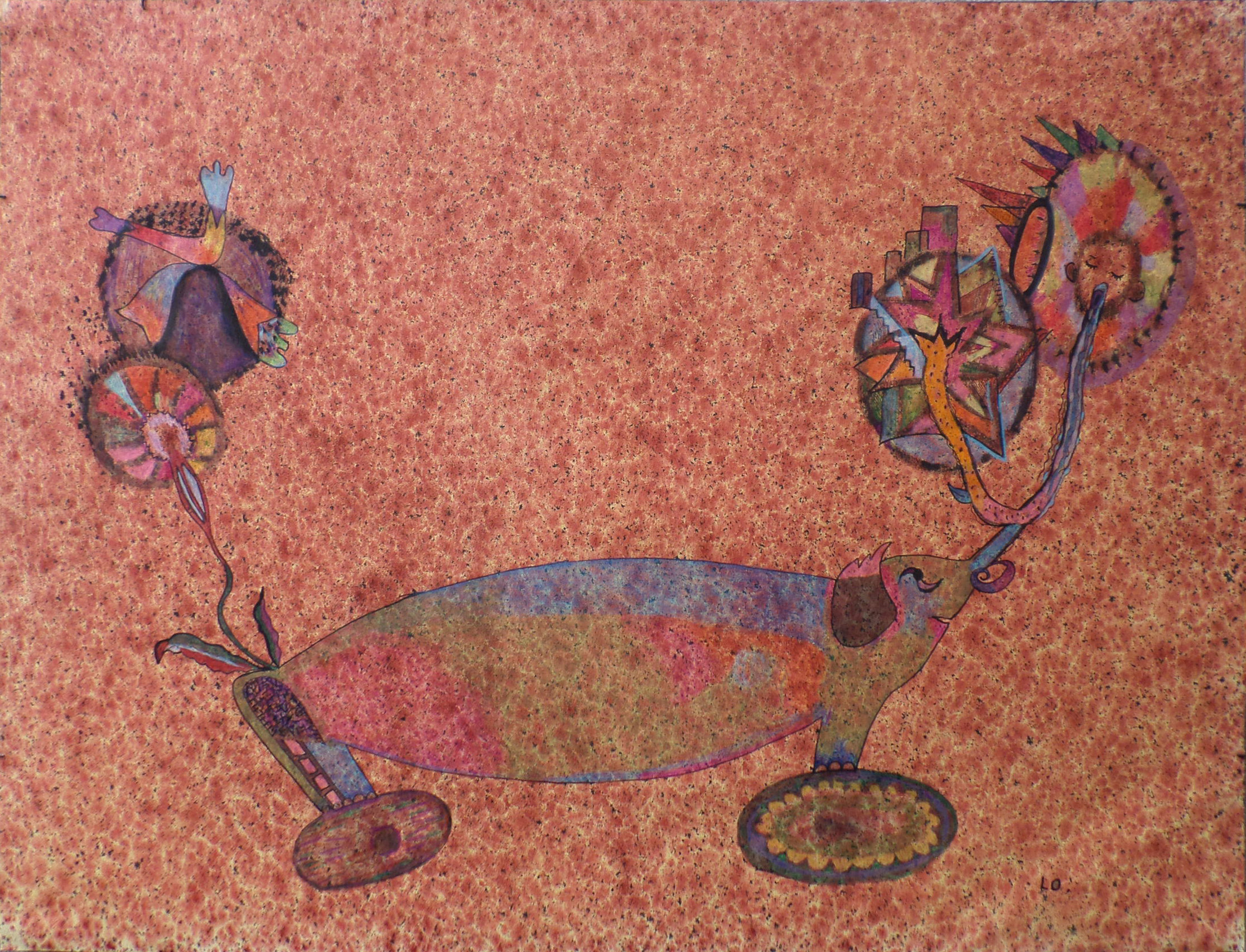 laurencemalval lelephant dessin pop_art theartcycle photo_detail_1.jpg The Art Cycle