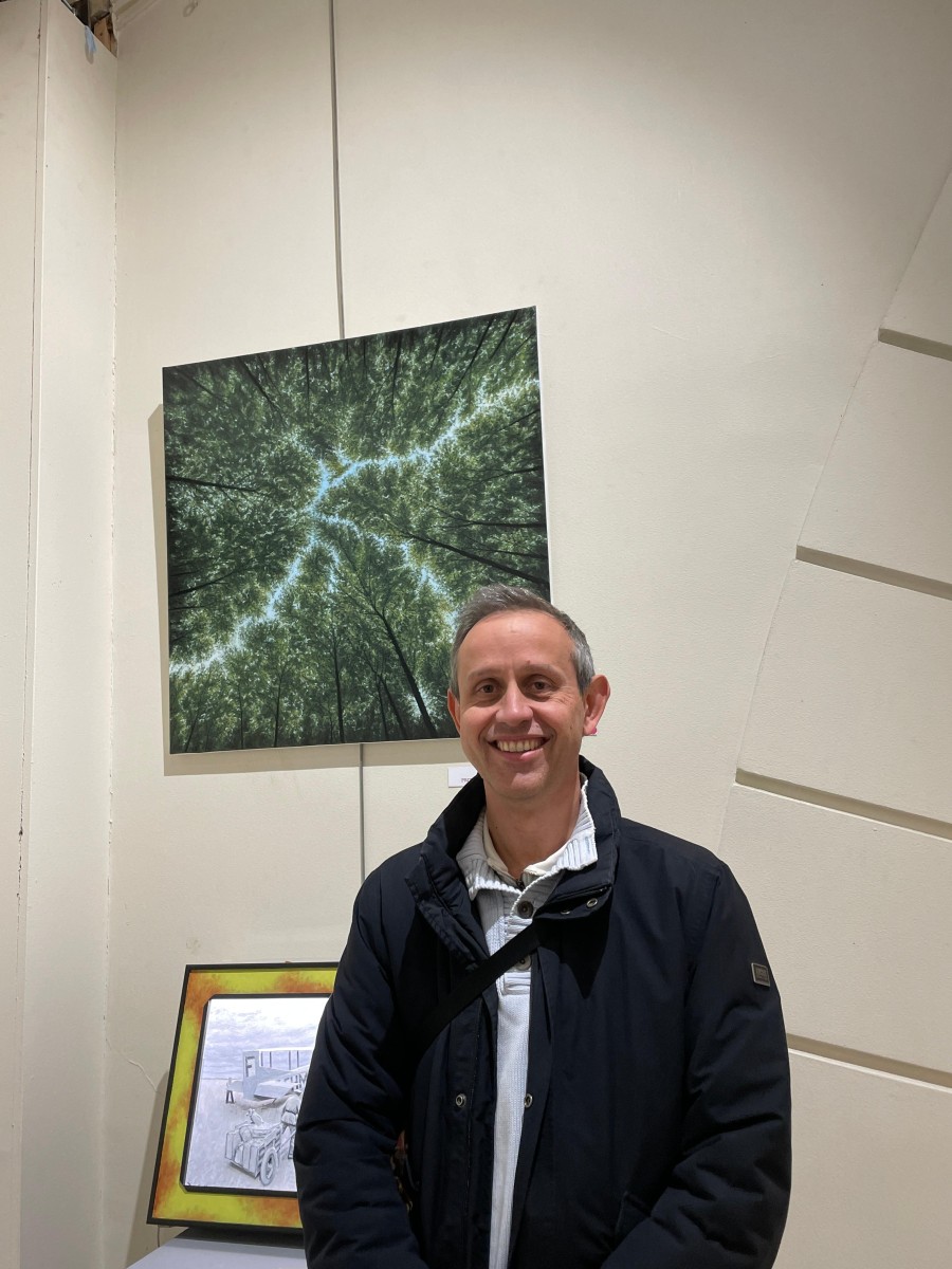 à la rencontre de l'artiste
                     Laurent Callen                