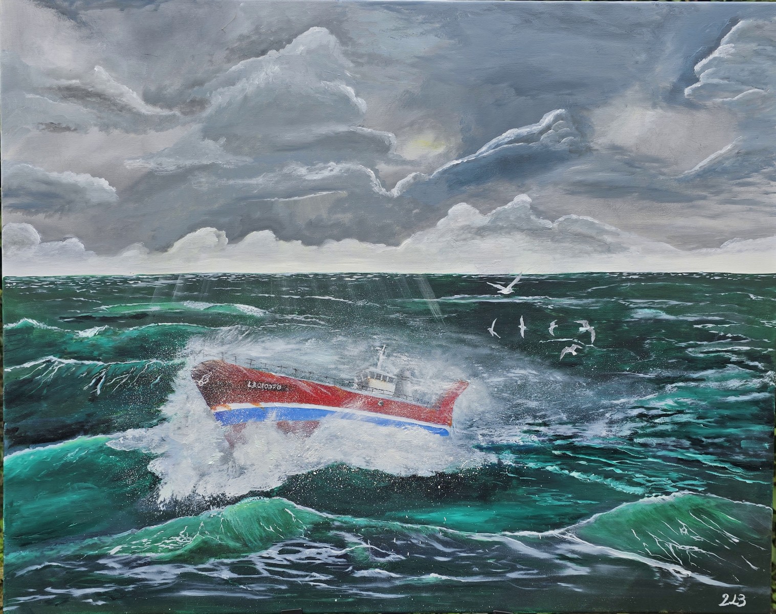 Coup de tabac, de Laurent LB The Art Cycle