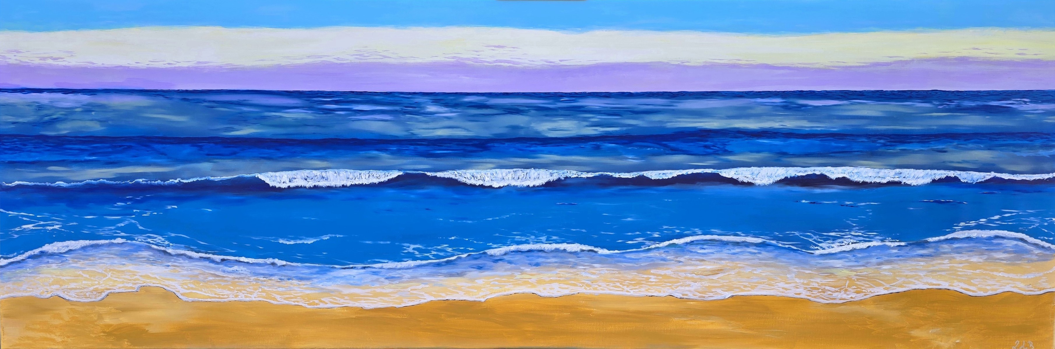 Vagues de couleur, de Laurent LB The Art Cycle