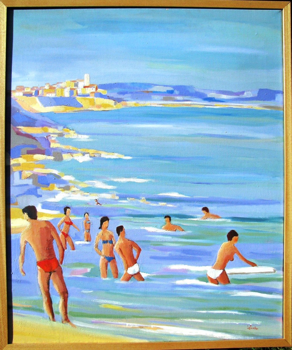 lejunter baigneursaantibes theartcycle photo_principale 219768918.jpeg The Art Cycle