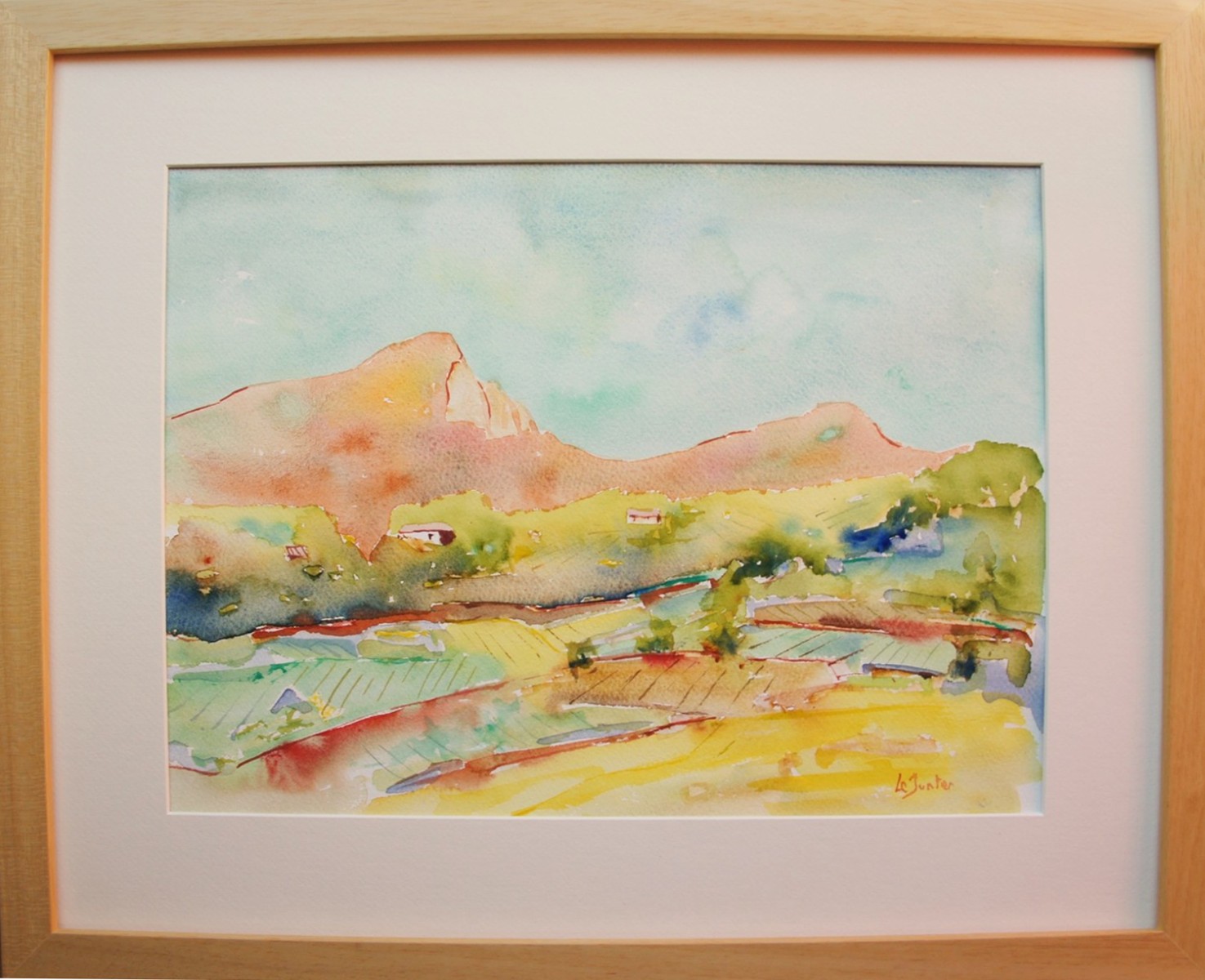 Mountain in the south of France, de Le Junter The Art Cycle