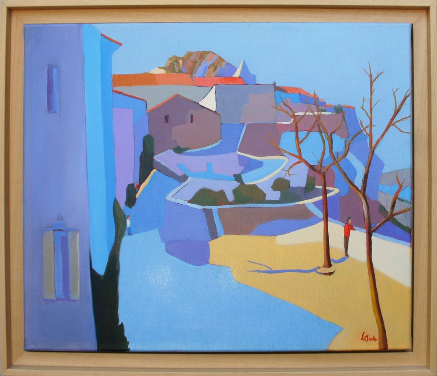 Rue des Baux de Provence, de Le Junter The Art Cycle