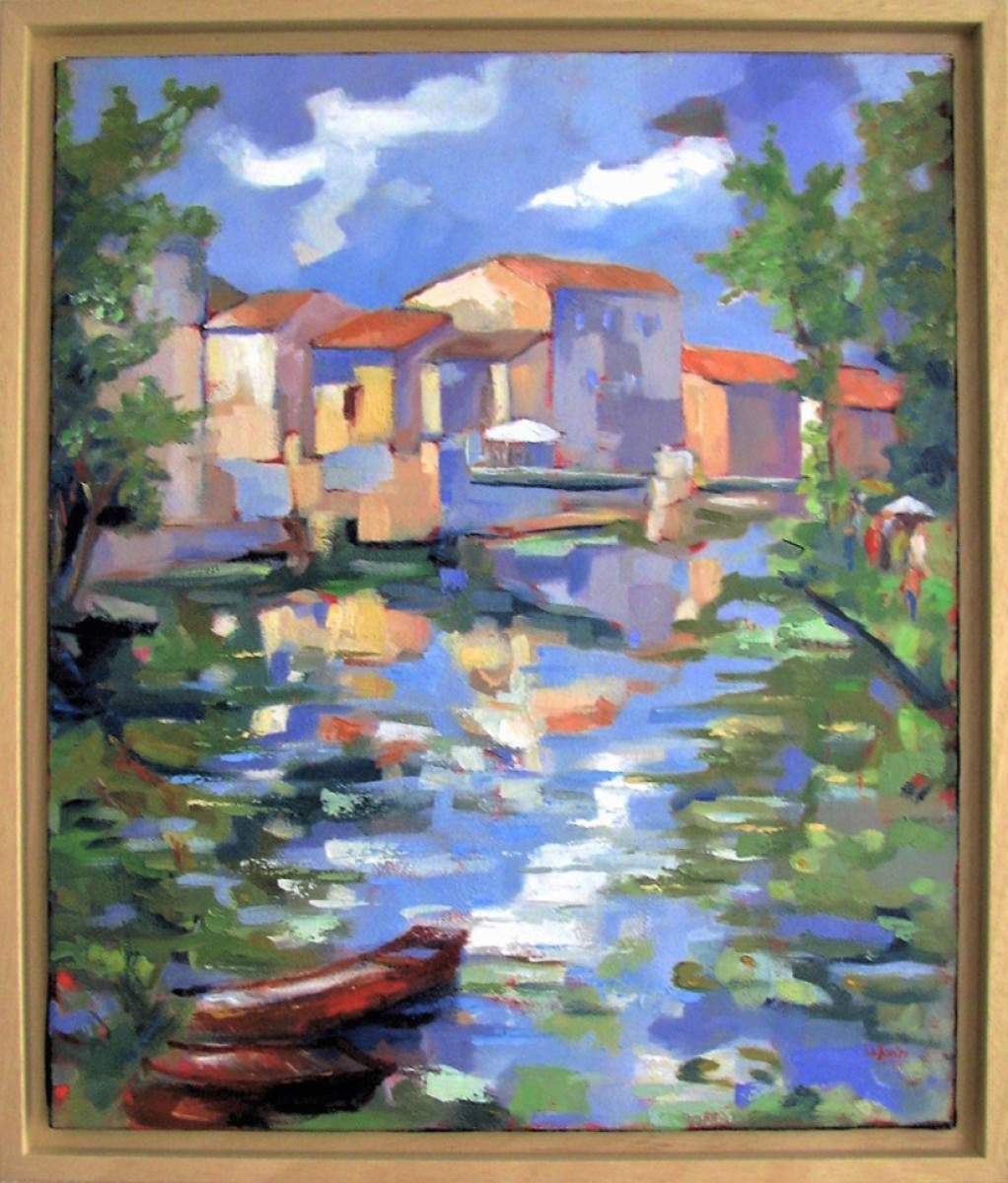 Un dimanche au bord de la rivière, de Le Junter The Art Cycle