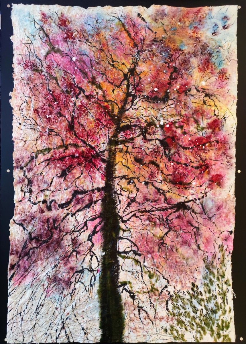 Peinture Dessin Arbre De Vie Arbre de Vie de Linda Clerget | Peinture, dessin, tableau en relief | The  Art Cycle