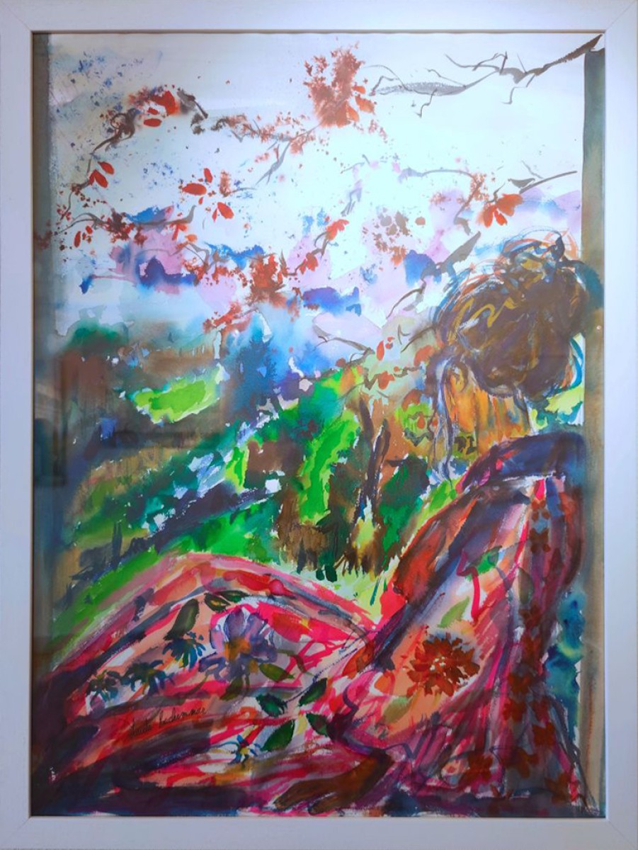 Esquisse d'âme Guérison Panoramique, de Linda Clerget The Art Cycle