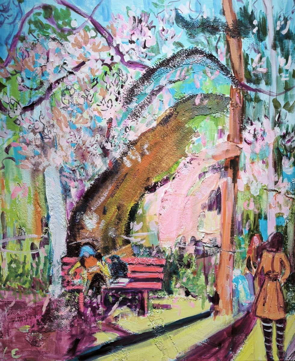 Evasion au Parc Floral, de Linda Clerget The Art Cycle