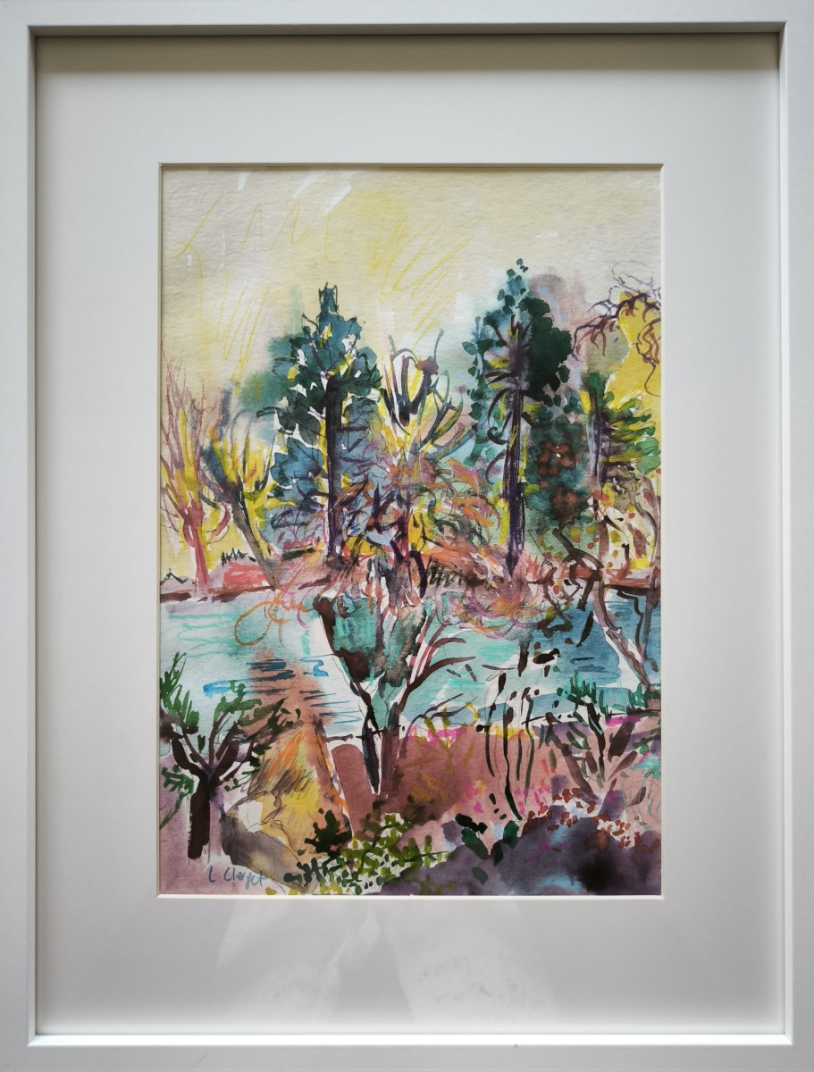 Lac Saint Mandé, de Linda Clerget The Art Cycle